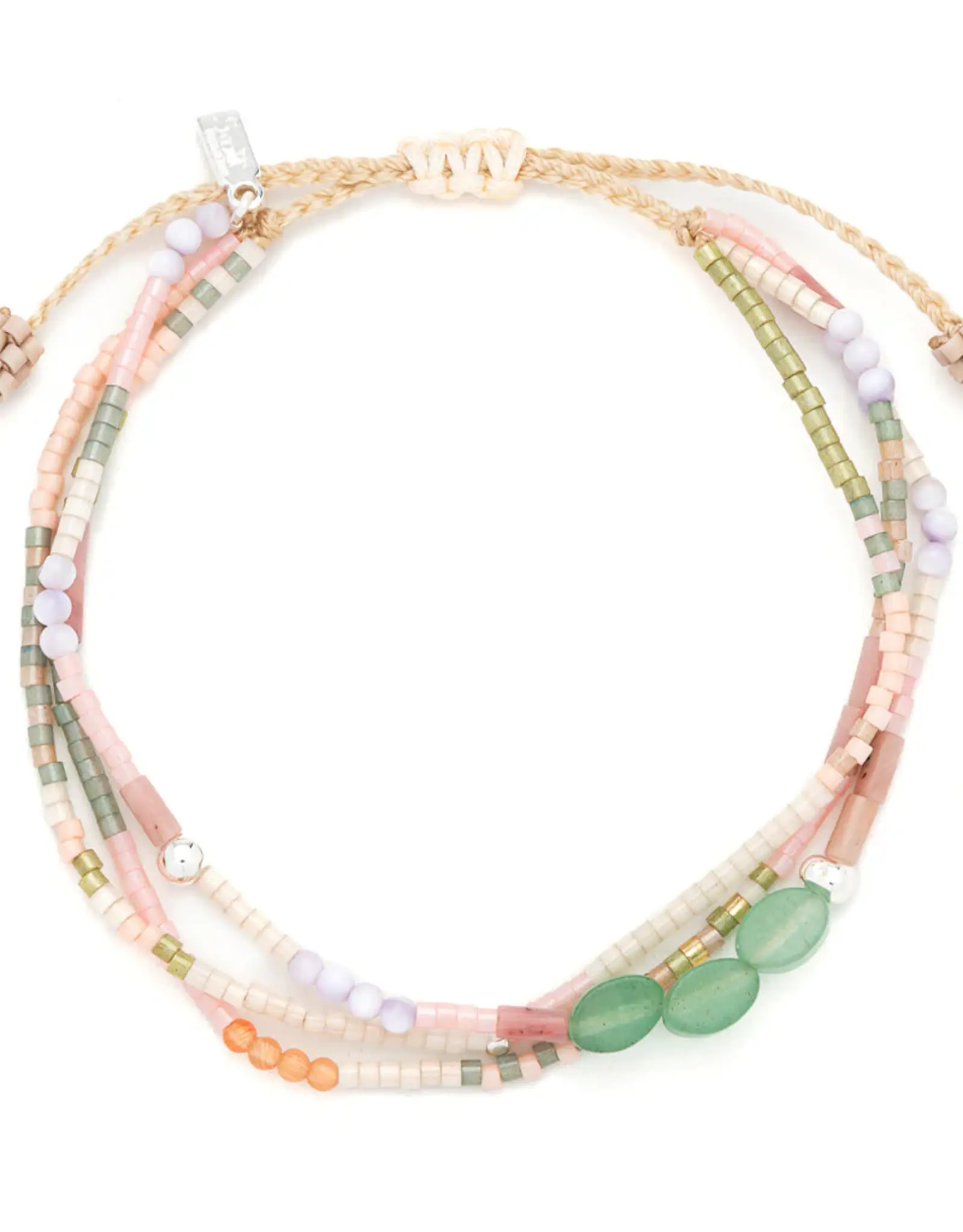 Bracelet mix  Aventurine verte - Optimisme