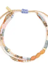 Bracelet mix  Aventurine Rouge - inspiration