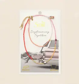 Collier-Bracelet wrap - Amour