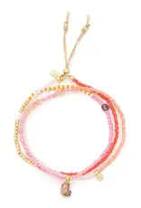 Collier-Bracelet wrap - Amour