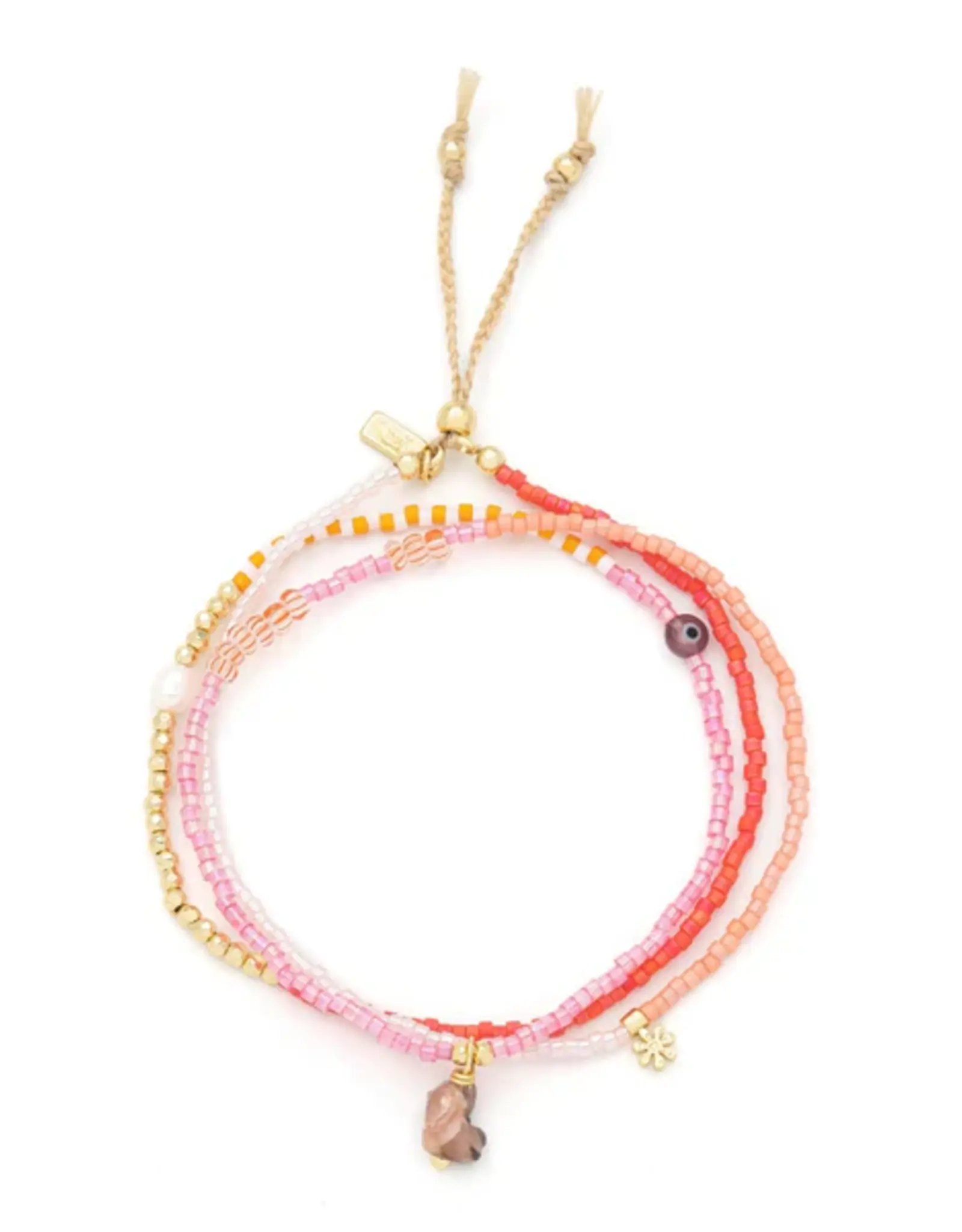 Collier-Bracelet wrap - Amour