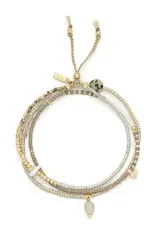 Collier-Bracelet wrap - Magique