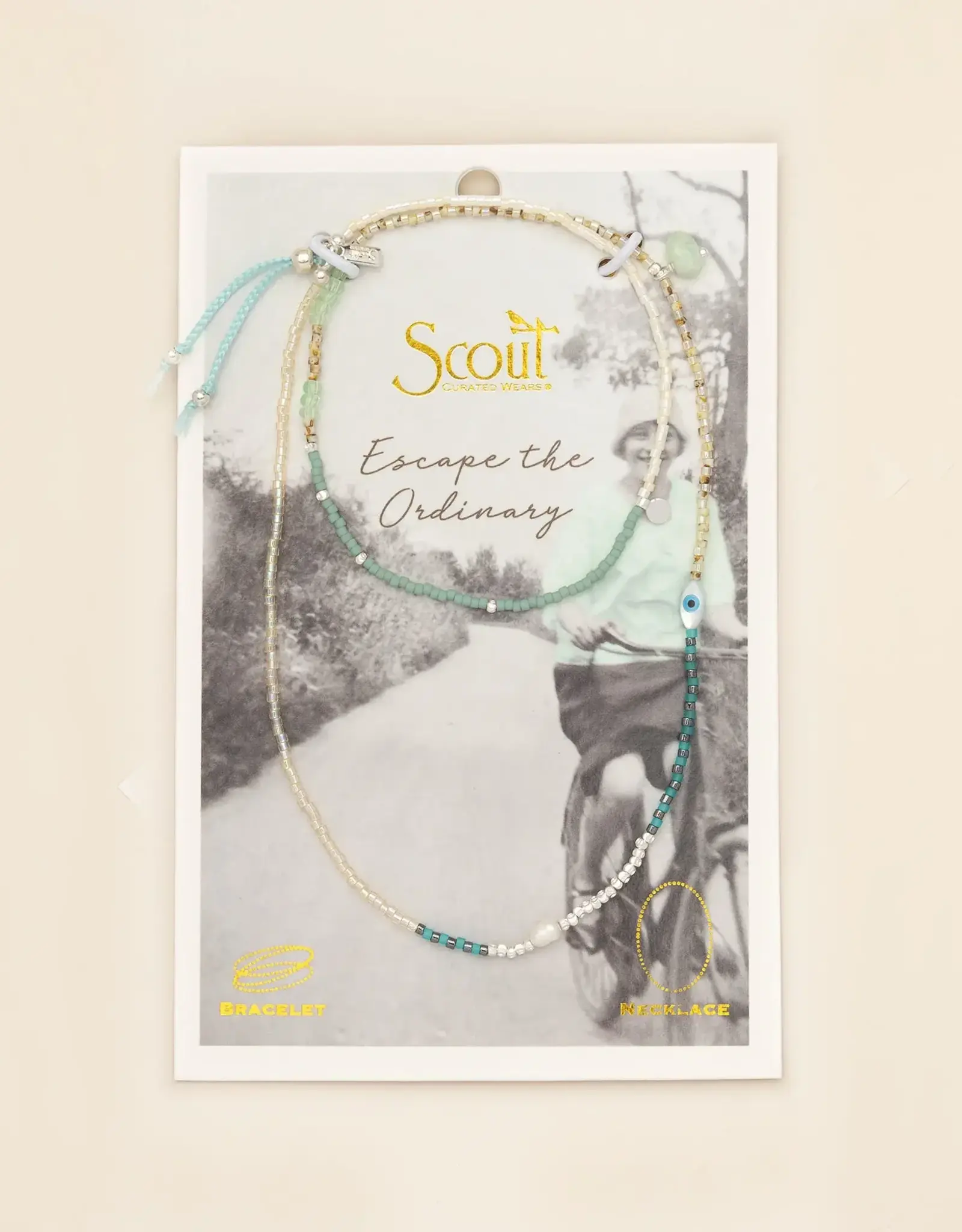 Collier-Bracelet wrap - Courage