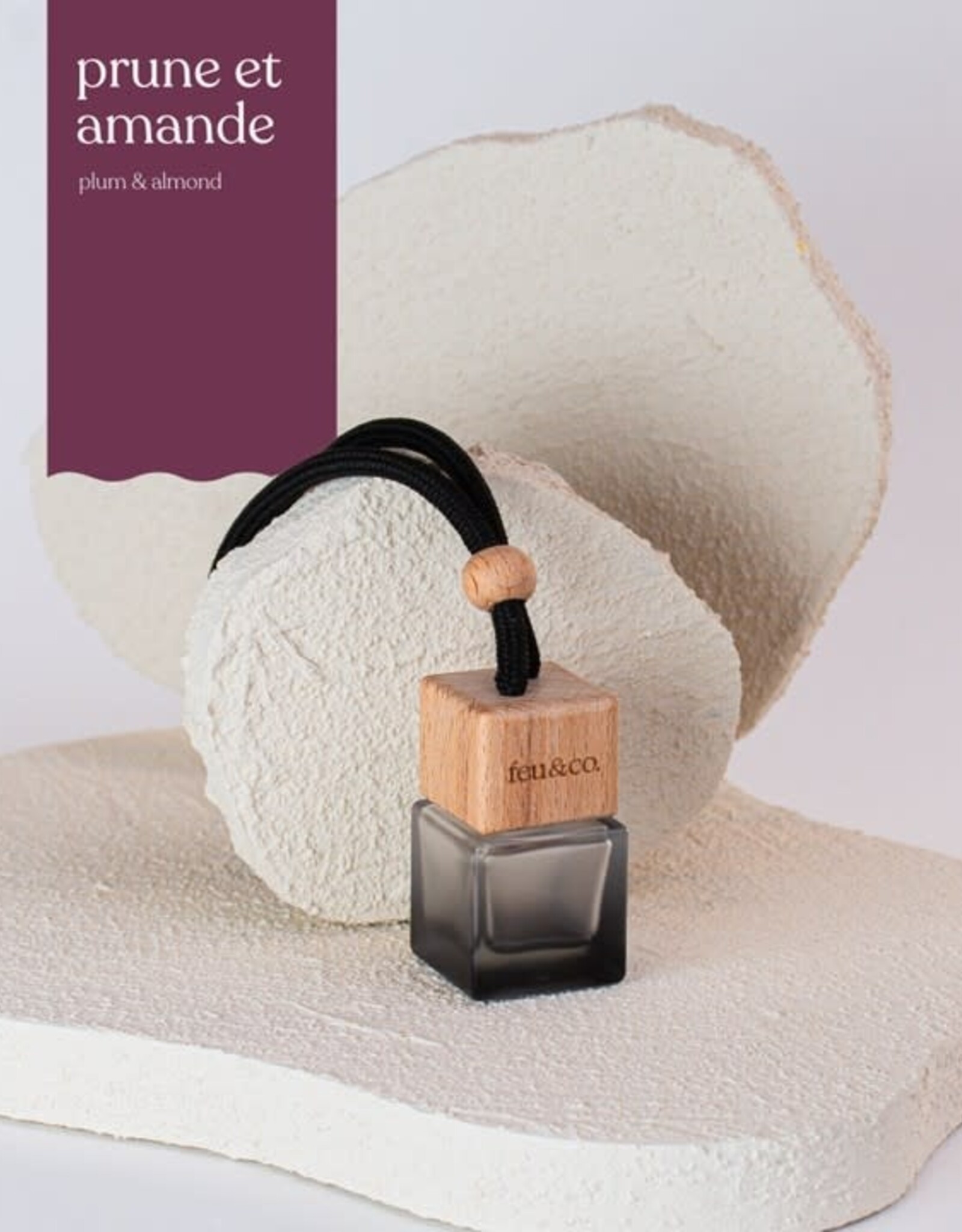 Feu & Co Diffuseur Auto Prune  & Amande