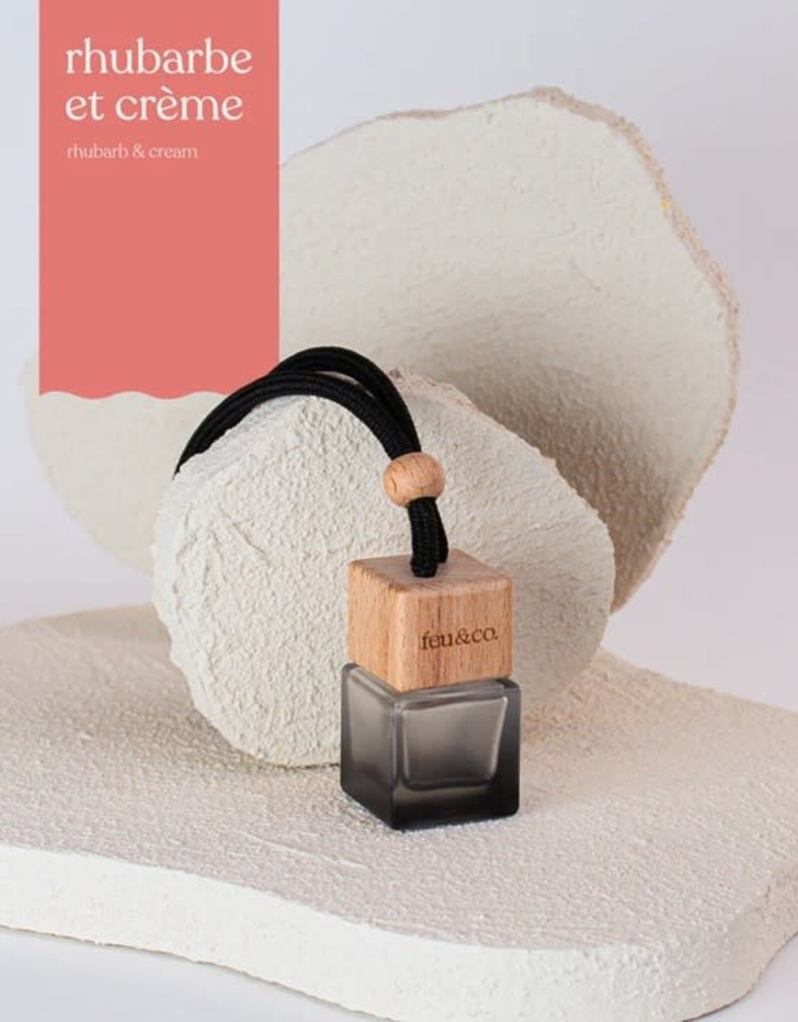 Feu & Co Diffuseur Auto Rhubarbe & Crème