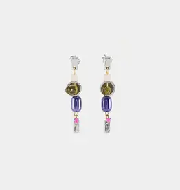 Anne-Marie Chagnon Fossula Tutti Frutti - Boucles d'oreilles