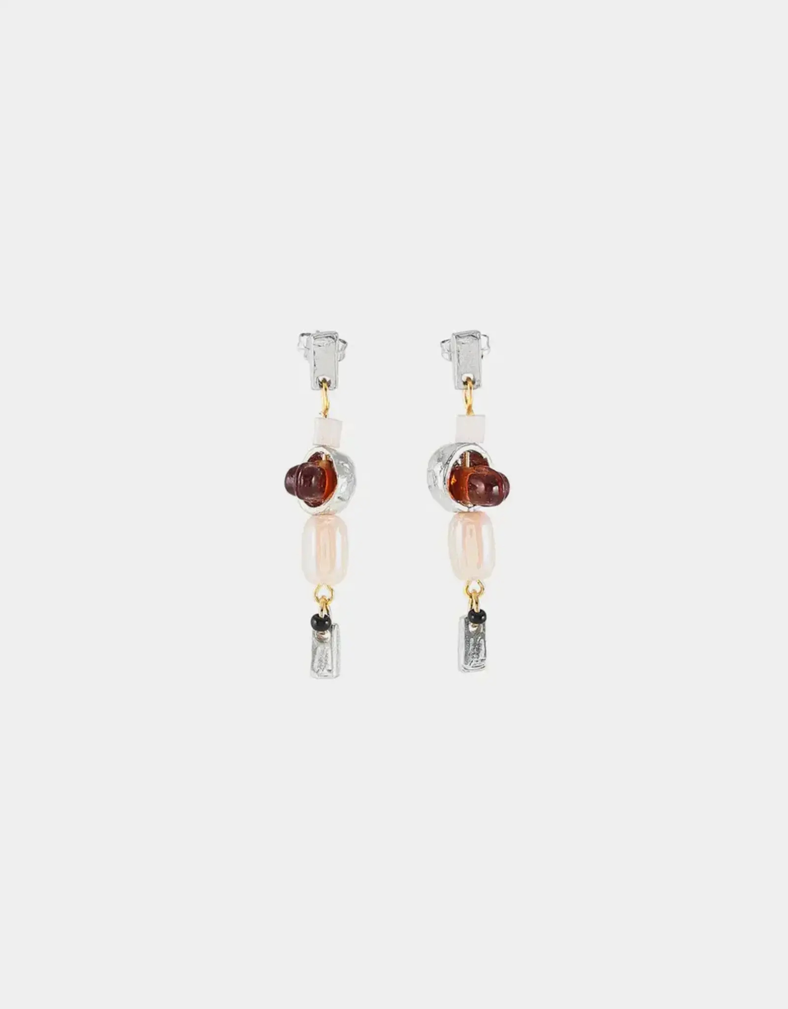 Anne-Marie Chagnon Fossula Napolitaine - Boucles d'oreilles