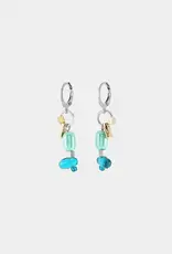 Anne-Marie Chagnon Erugo Sarcelle - Boucles d'oreilles