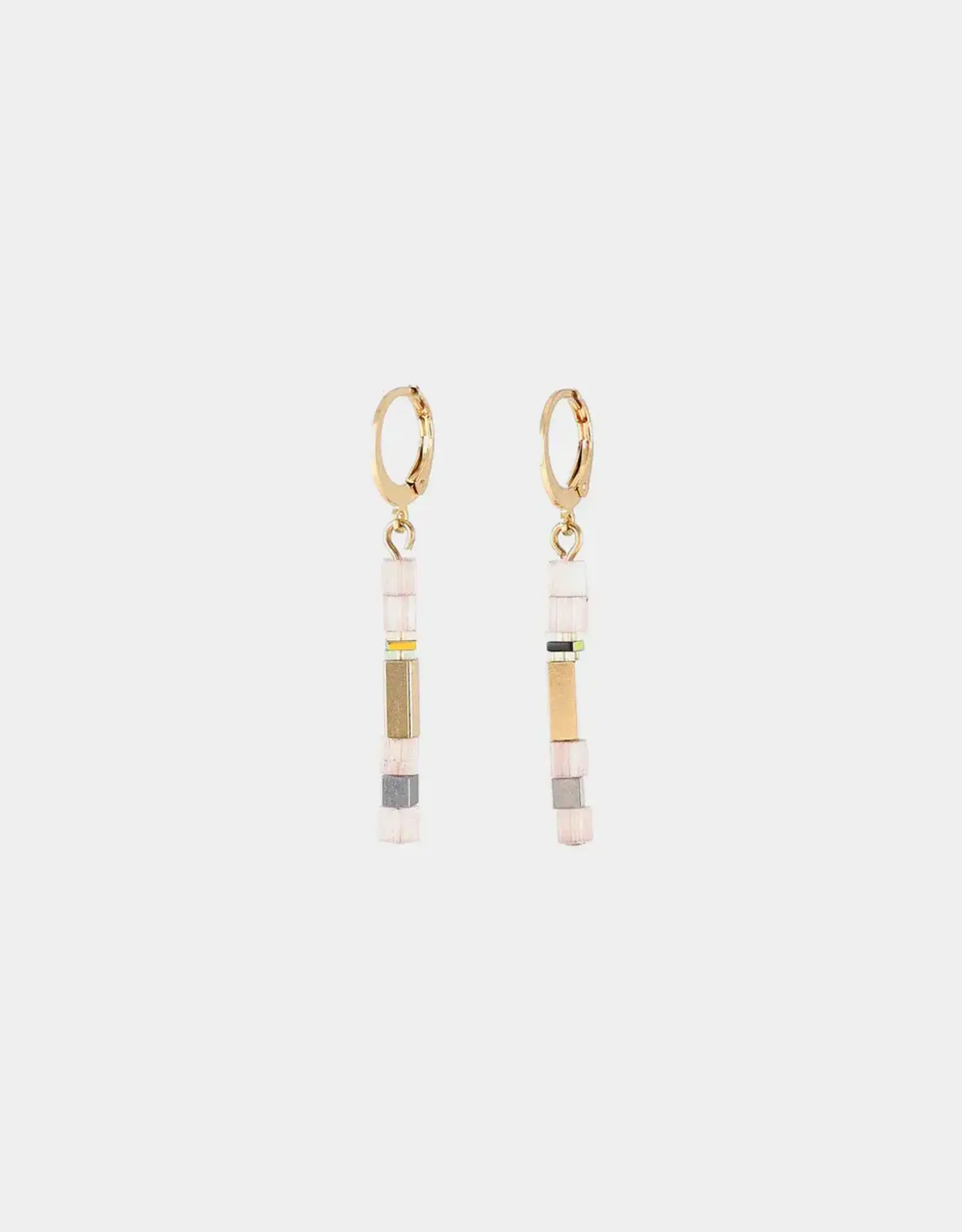 Anne-Marie Chagnon Eoline Pivoine - Boucles d'oreilles