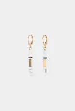 Anne-Marie Chagnon Eoline Aura bleu - Boucles d'oreilles