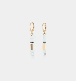 Anne-Marie Chagnon Eoline Aura bleu - Boucles d'oreilles