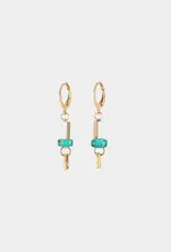 Anne-Marie Chagnon Diani Sarcelle - Boucles d'oreilles