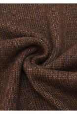 V. FRAAS Foulard tricot Brun chocolat