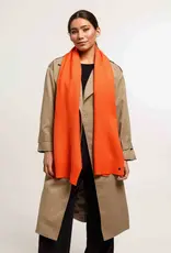 V. FRAAS Foulard tricot - Orangé