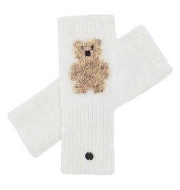 V. FRAAS Gant tricot ourson - Blanc