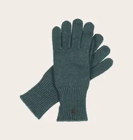 V. FRAAS Gant tricot - Bleu petrol
