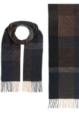 Fraas Foulard géométrique H. - Denim