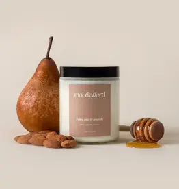 Moi D'Abord Bougie de soja Poire, miel & Amande