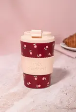 Moi D'Abord Tasse de voyage isotherme - Fleurs réconfortantes
