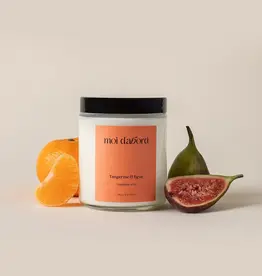 Moi D'Abord Bougie de soja - Tangerine & figue
