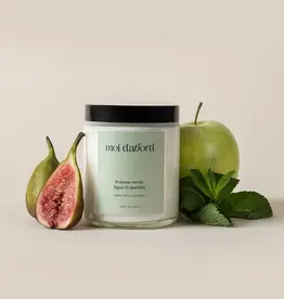 Moi D'Abord Bougie de soja - Pomme verte, figue & menthe