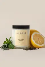 Moi D'Abord Bougie de soja - Citron, thé blanc & herbes