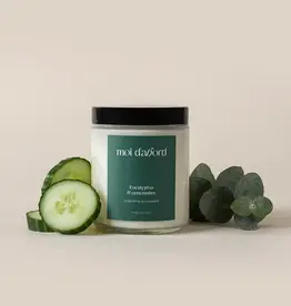 Moi D'Abord Bougie de soja - Eucalyptus & Concombre
