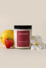 Moi D'Abord Bougie de soja - Plumeria, fraise & Citron