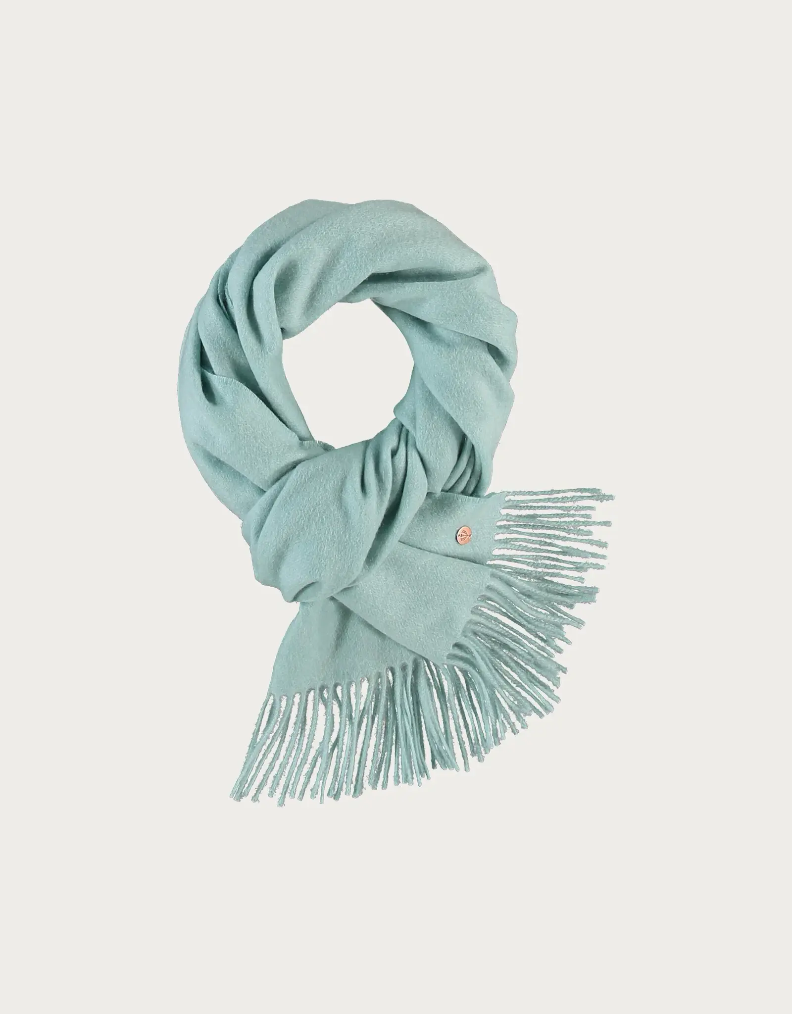 V. FRAAS Foulard Cachemire - Turquoise