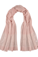 Fraas Foulard Soie Rose + brillant