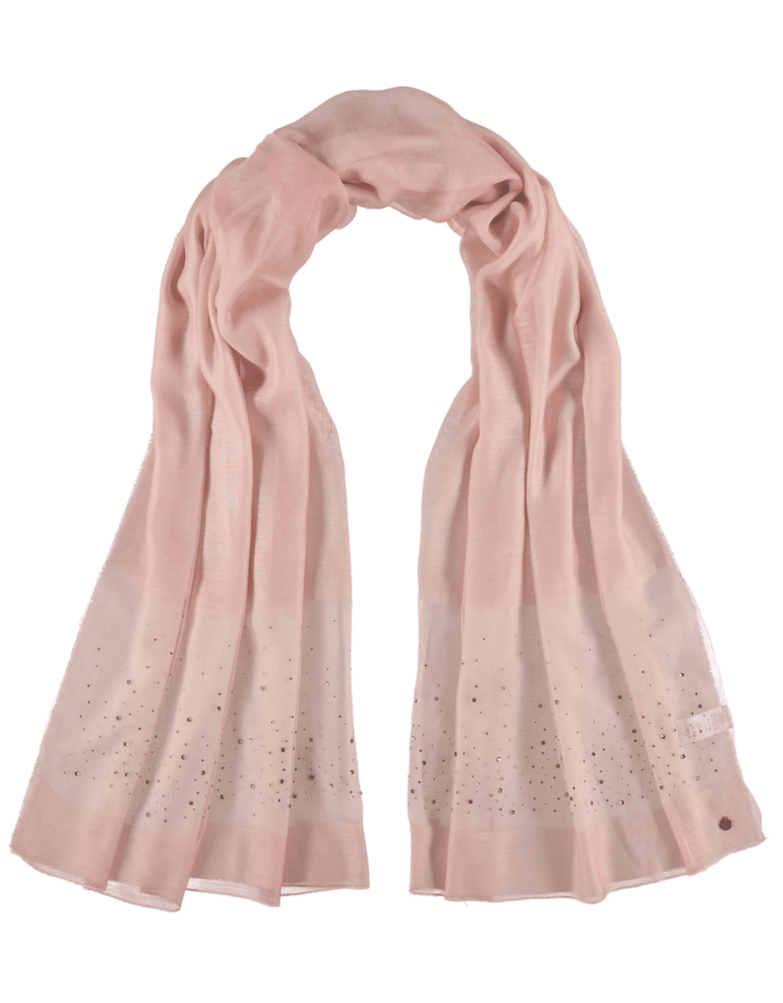 Fraas Foulard Soie Rose + brillant