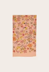 Fraas Foulard Fleurs Romantic + Glitter - Rose
