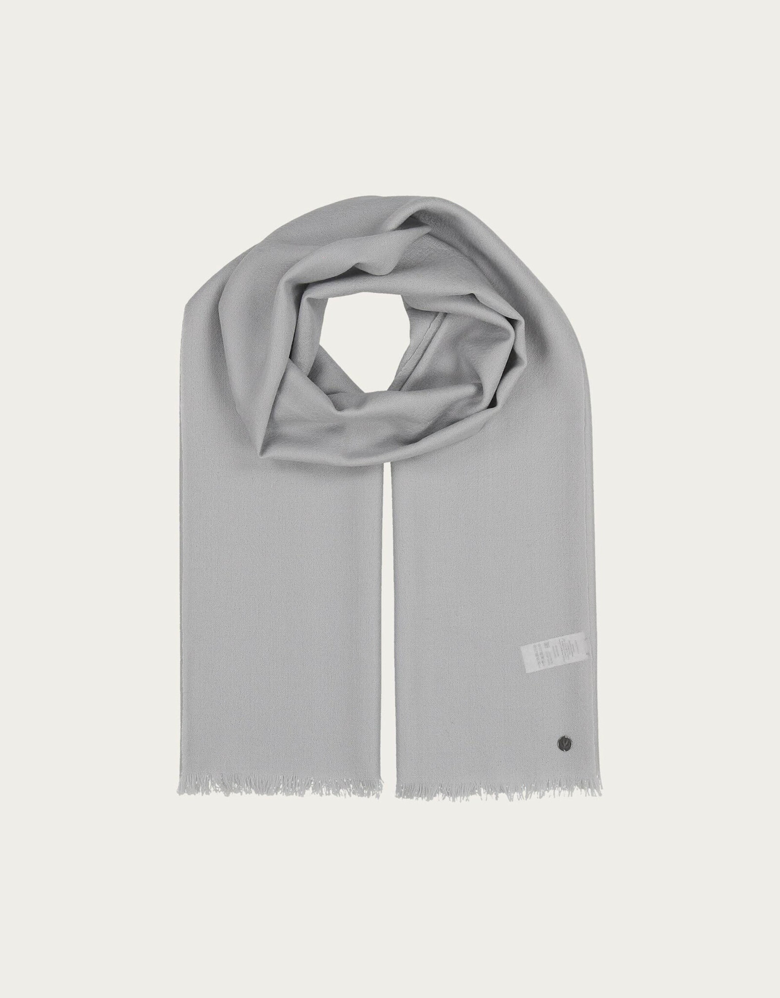 Fraas Foulard léger Uni - Gris