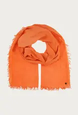 Fraas Foulard léger uni - Orangé