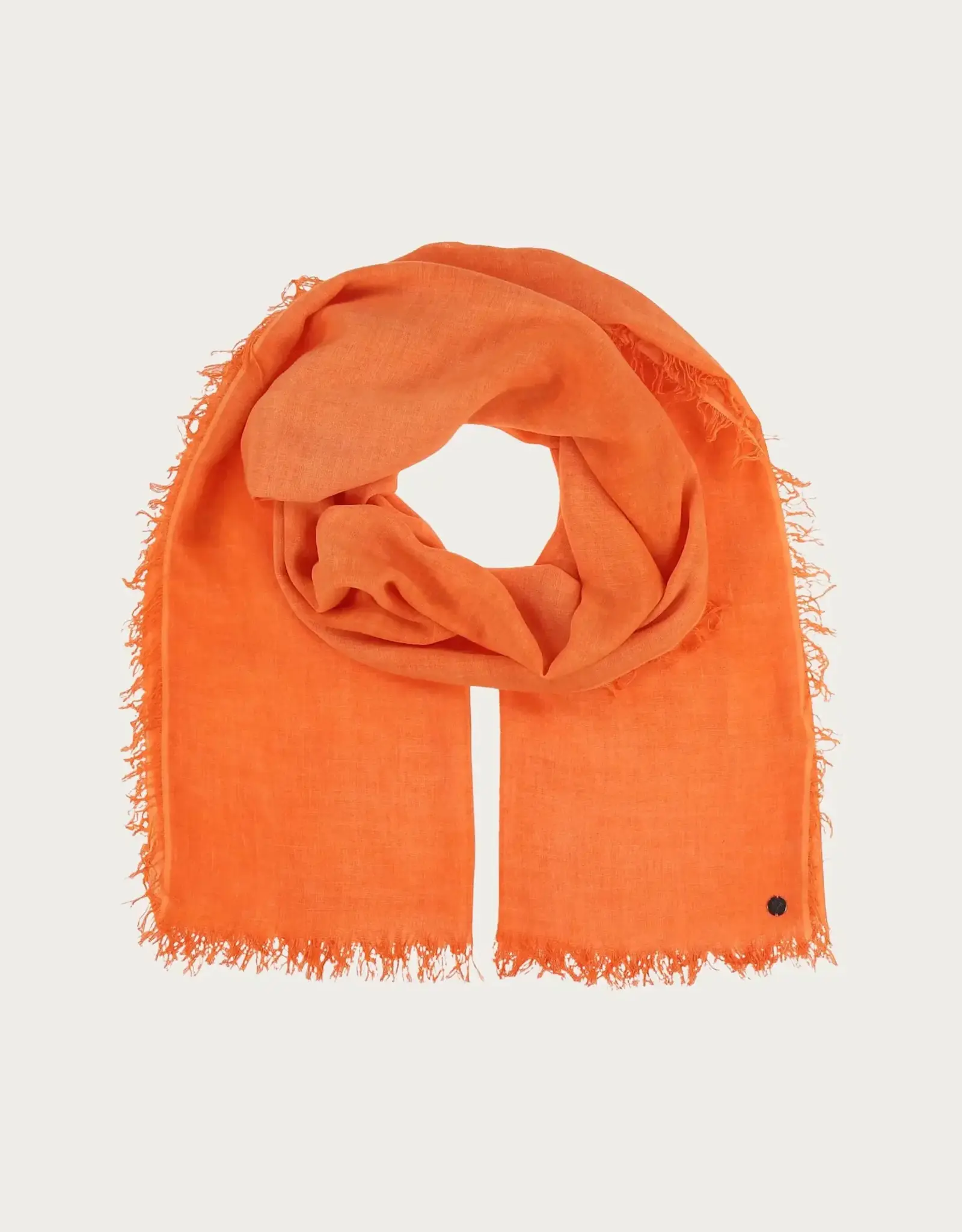 Fraas Foulard léger uni - Orangé