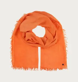 Fraas Foulard léger uni - Orangé