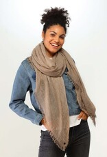 Fraas Foulard optic - Camel