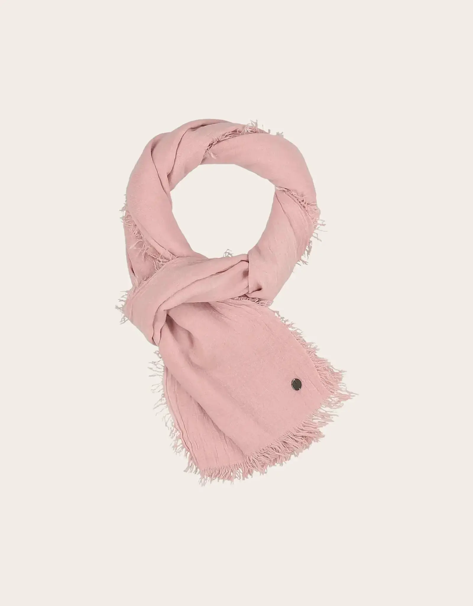 Fraas Foulard optic - Rose pâle