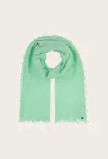 Fraas Foulard léger uni - Bleu Aqua