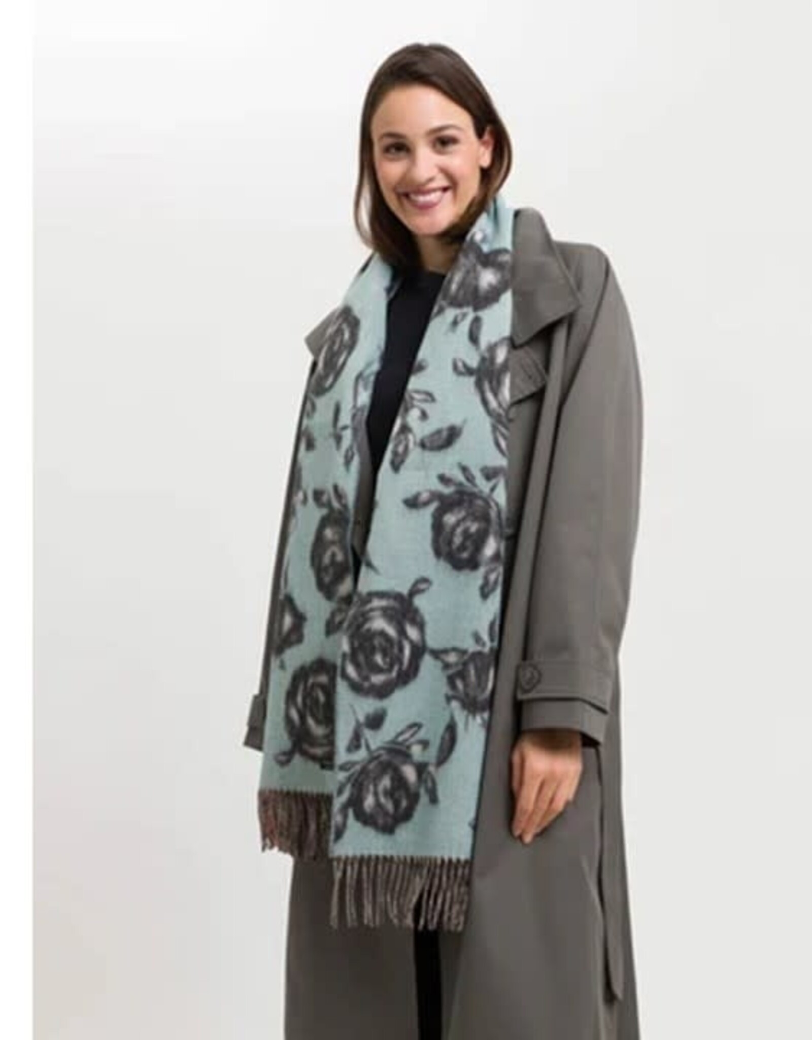 Fraas Foulard Rose all day - Aqua