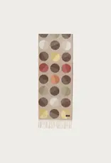 Fraas Foulard cashmink - ronds multi Beige