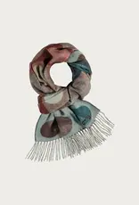 Fraas Foulard cashmink - Ronds multi Bleu pâle