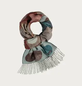 Fraas Foulard cashmink - Ronds multi Bleu pâle