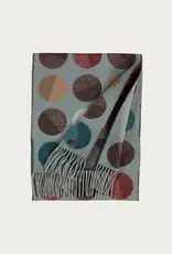 Fraas Foulard cashmink - Ronds multi Bleu pâle