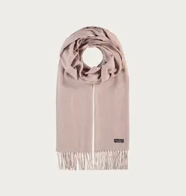 Fraas Foulard cashmink uni - Beige-Rosé