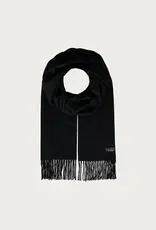Fraas Foulard lg cashmink uni - Noir