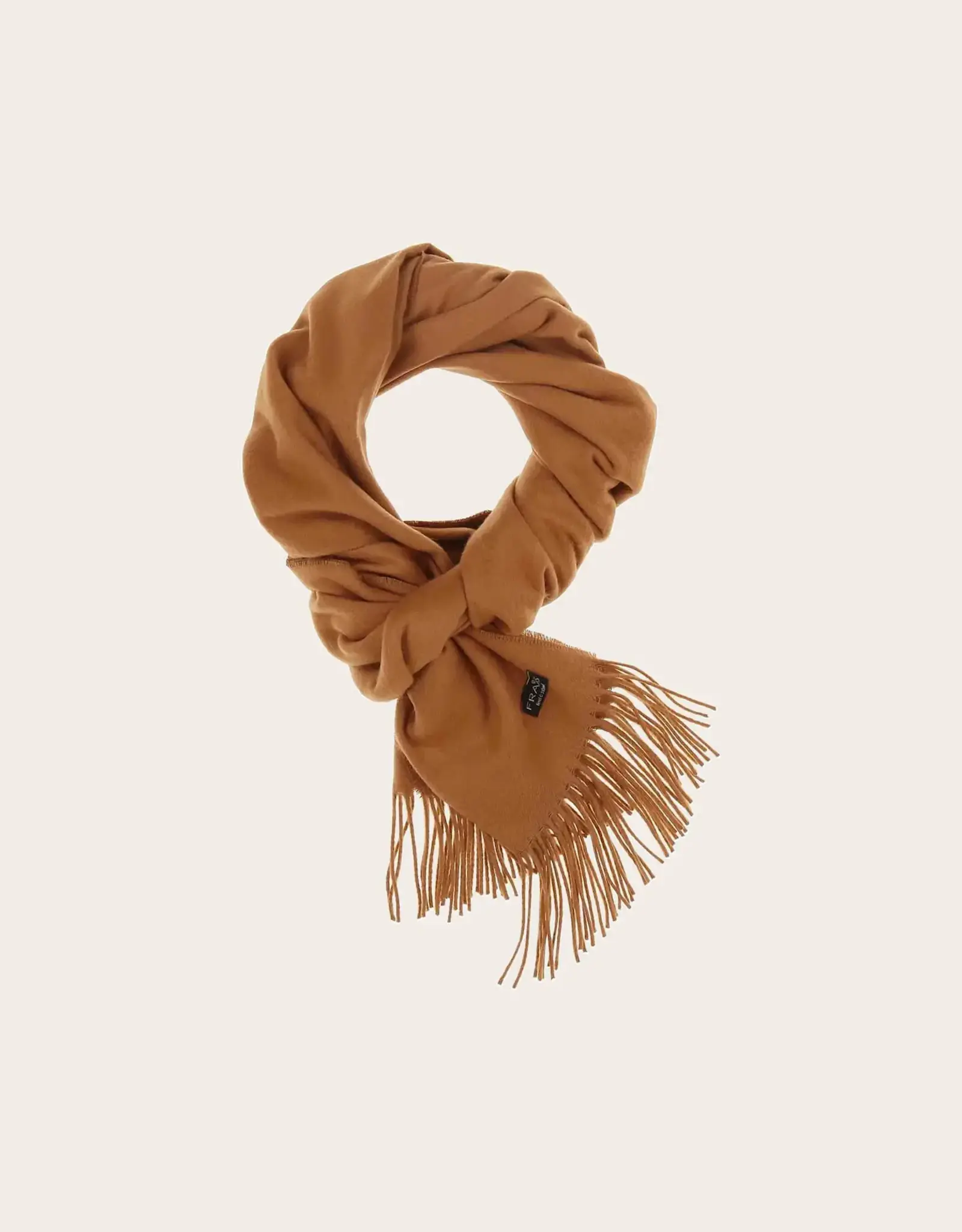 Fraas Foulard lg cashmink uni - Camel