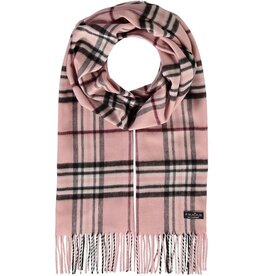 Fraas Foulard cashmink - plaid rose
