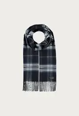 Fraas Foulard étroit - plaid marine