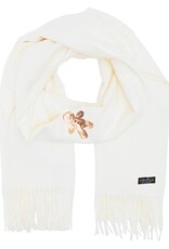 V. FRAAS Foulard blanc - Pain d'épices